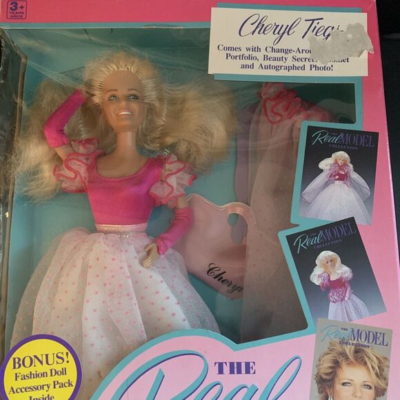 1989 Matchbox The Real Model Collection Cheryl Tiegs Item #54612 - Picture 5 of 5